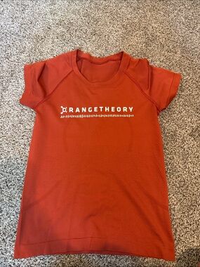 Lululemon x Orangetheory swiftly tech tee